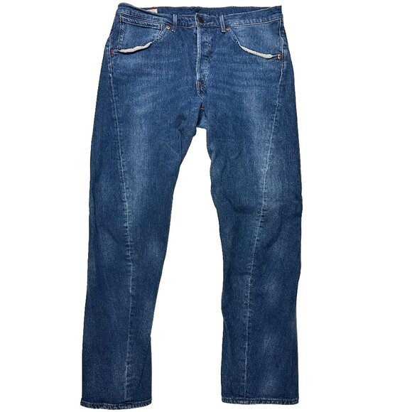 Levi's Engineered Jeans Twisted Leg Denim Size 34x30 - Picture 1 of 13